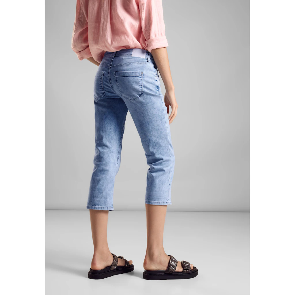 STREET ONE 3/4-Jeans »LTD QR JANE« Mit Stretch-Anteil