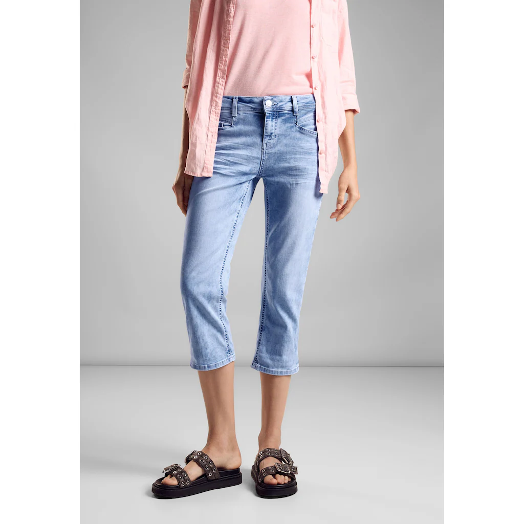 STREET ONE 3/4-Jeans »LTD QR JANE« mit Stretch-Anteil