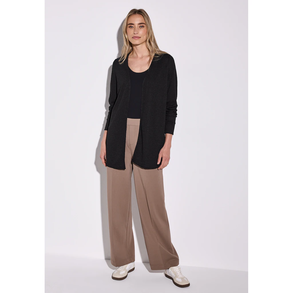 STREET ONE Cardigan Aus Softem Materialmix