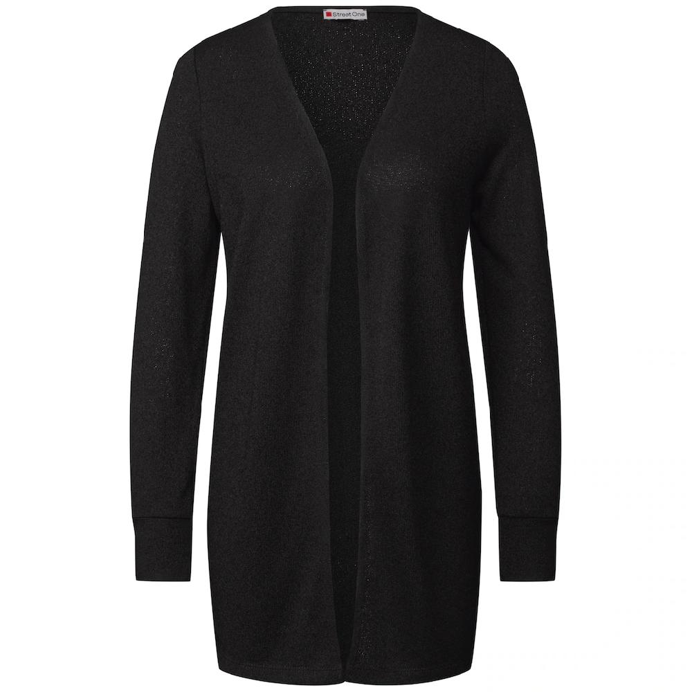 STREET ONE Cardigan Aus Softem Materialmix