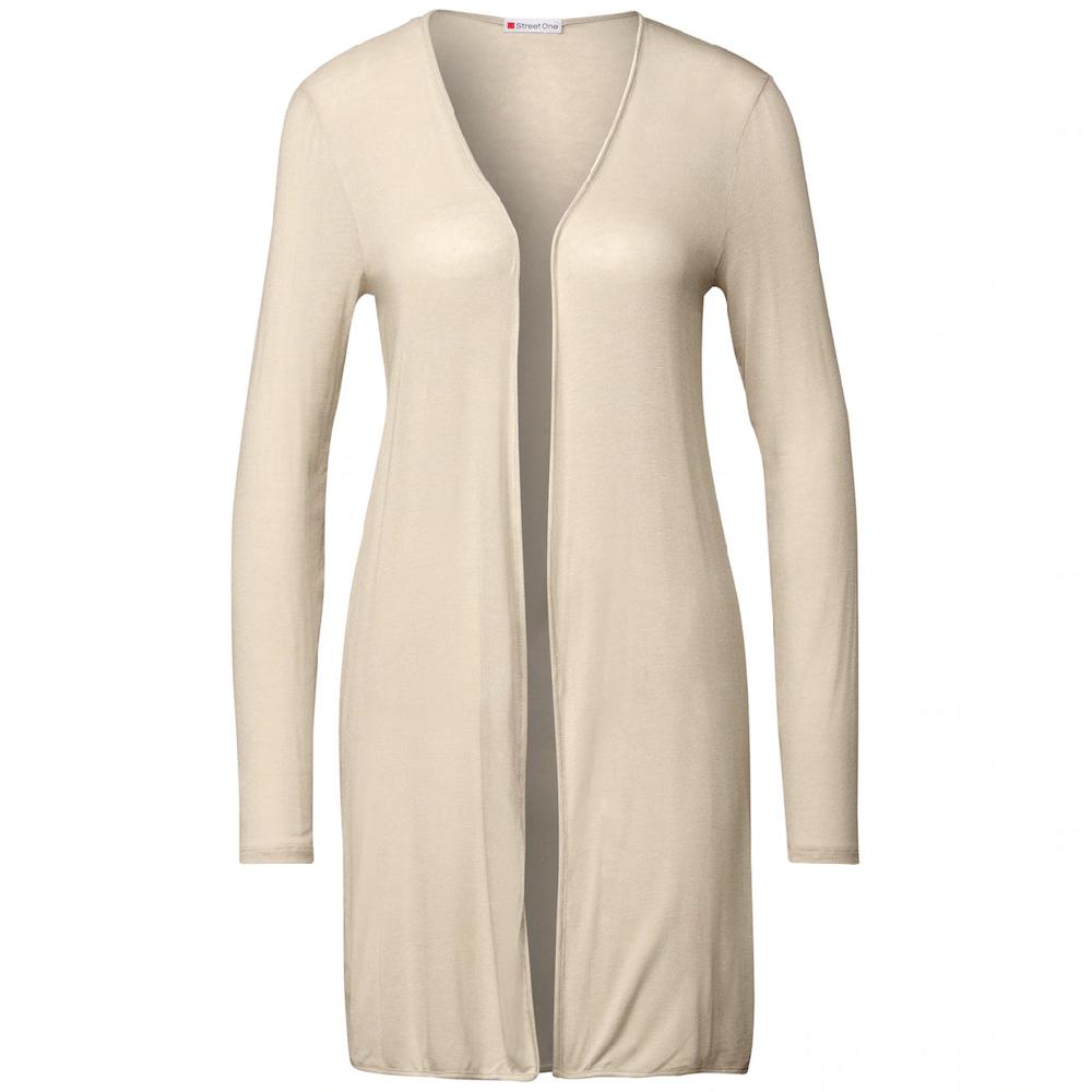 STREET ONE Cardigan Aus Softem Materialmix