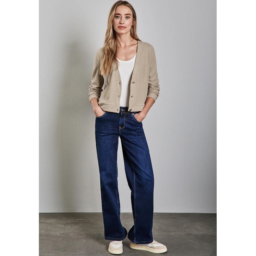 STREET ONE Cardigan Mit V-Ausschnitt