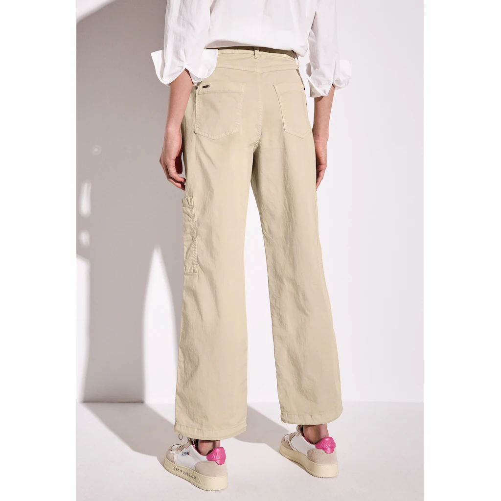 STREET ONE Cargohose High Waist