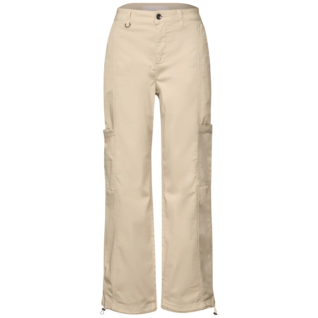 STREET ONE Cargohose High Waist