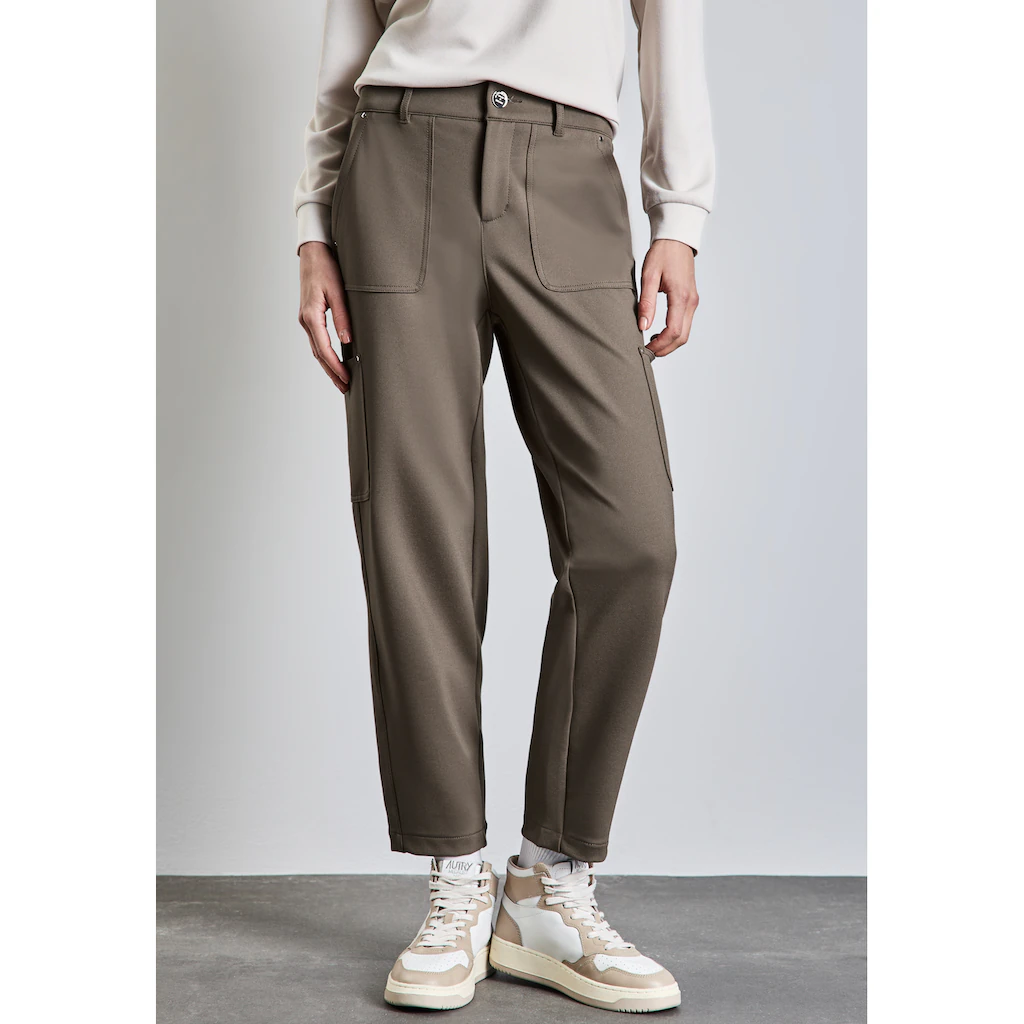 STREET ONE Cargohose Middle Waist