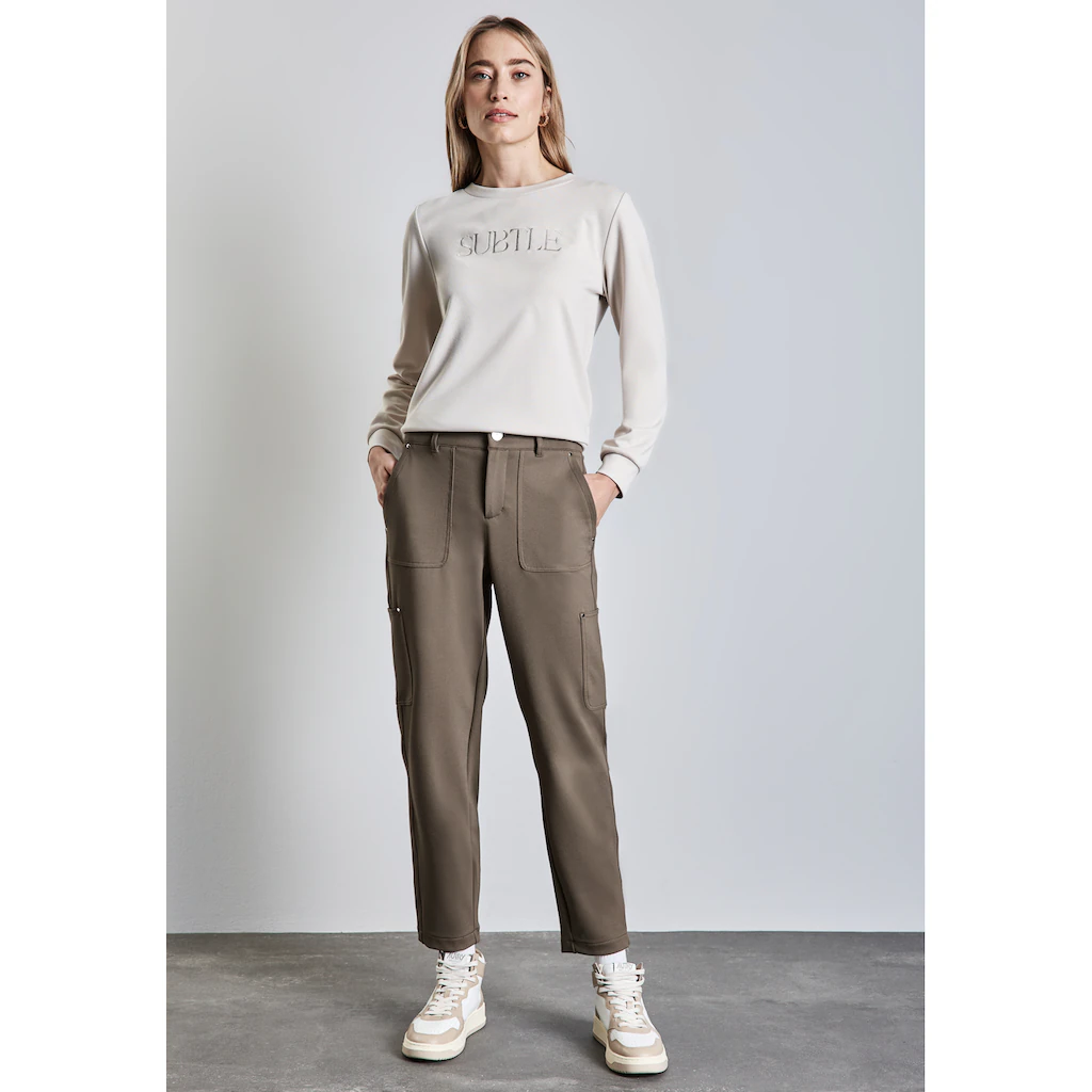 STREET ONE Cargohose Middle Waist