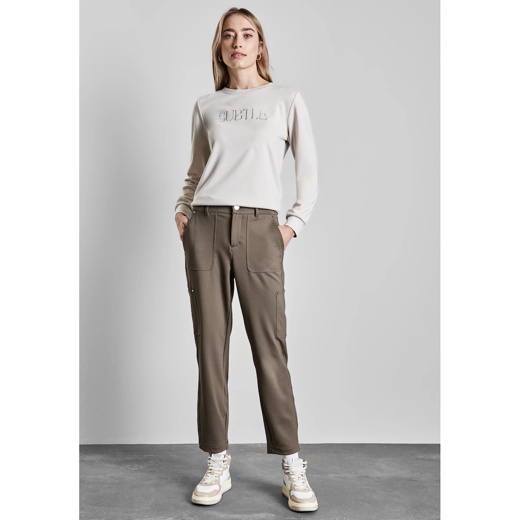 STREET ONE Cargohose Middle Waist