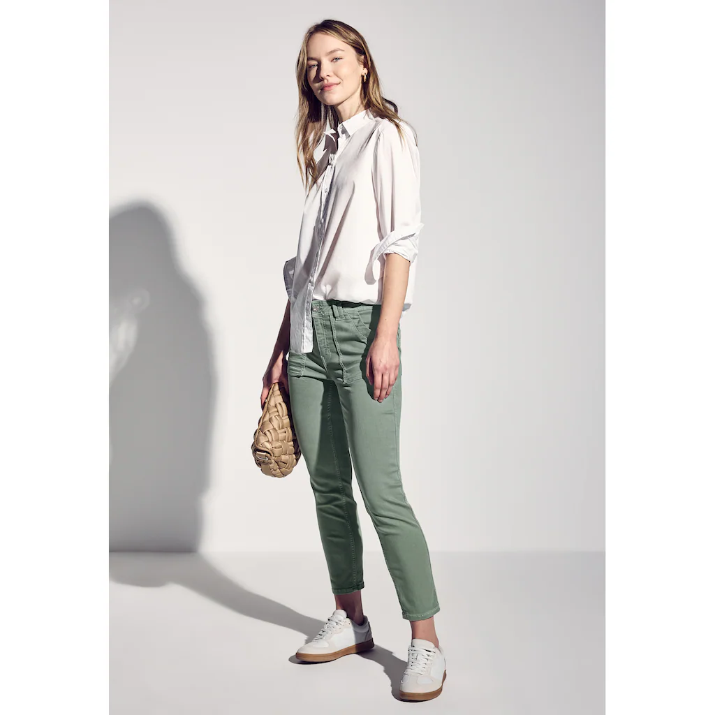 STREET ONE Cargojeans Mit Stretch