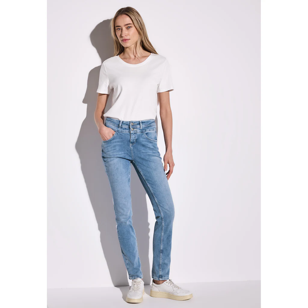 STREET ONE Comfort-fit-Jeans High Waist