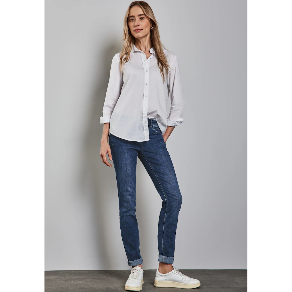 STREET ONE Comfort-fit-Jeans Middle Waist