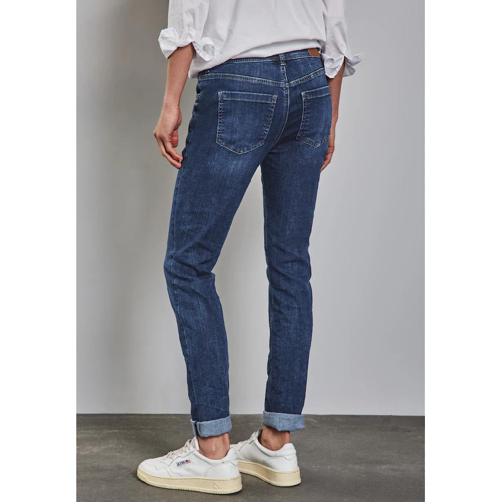 STREET ONE Comfort-fit-Jeans Middle Waist