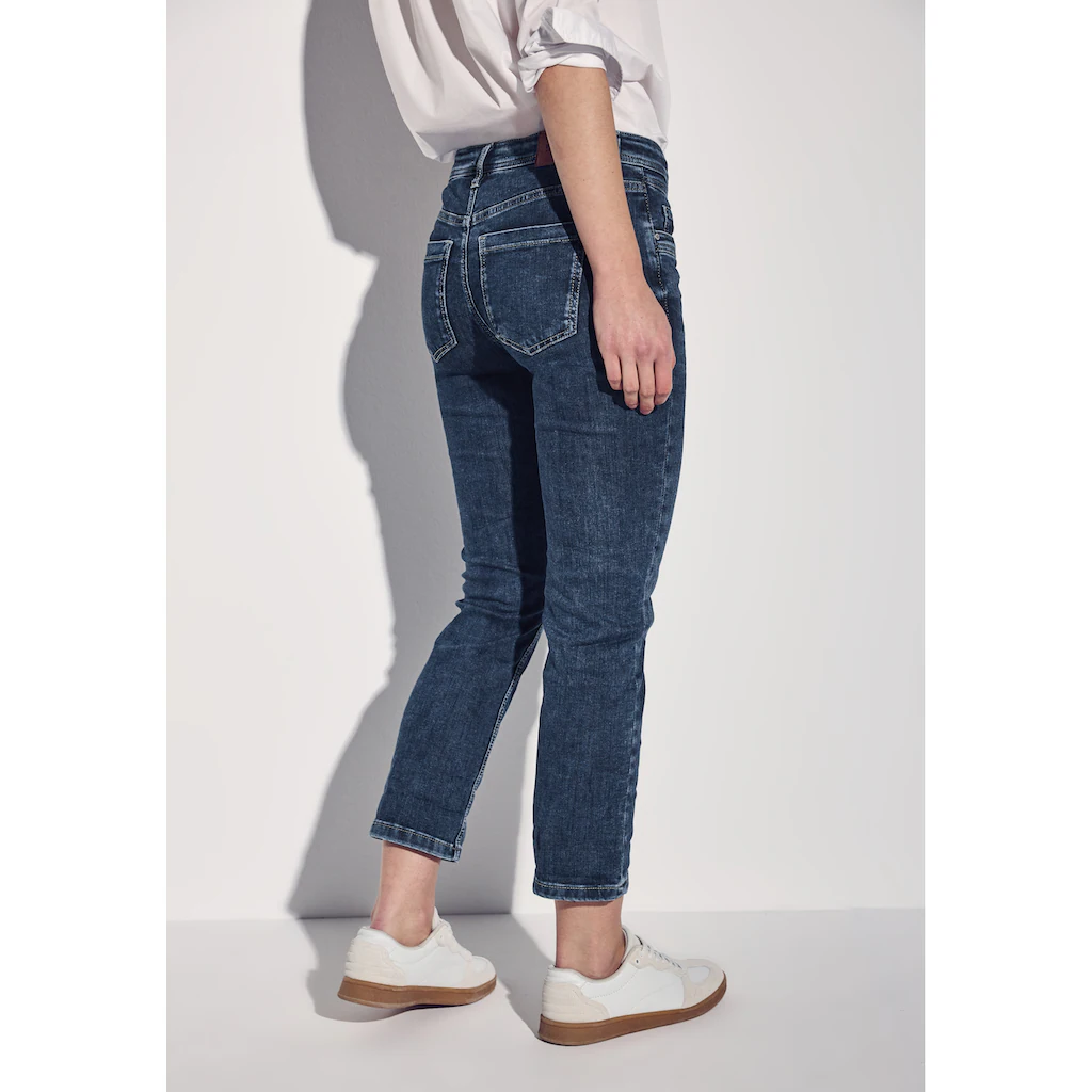 STREET ONE Comfort-fit-Jeans softer Materialmix