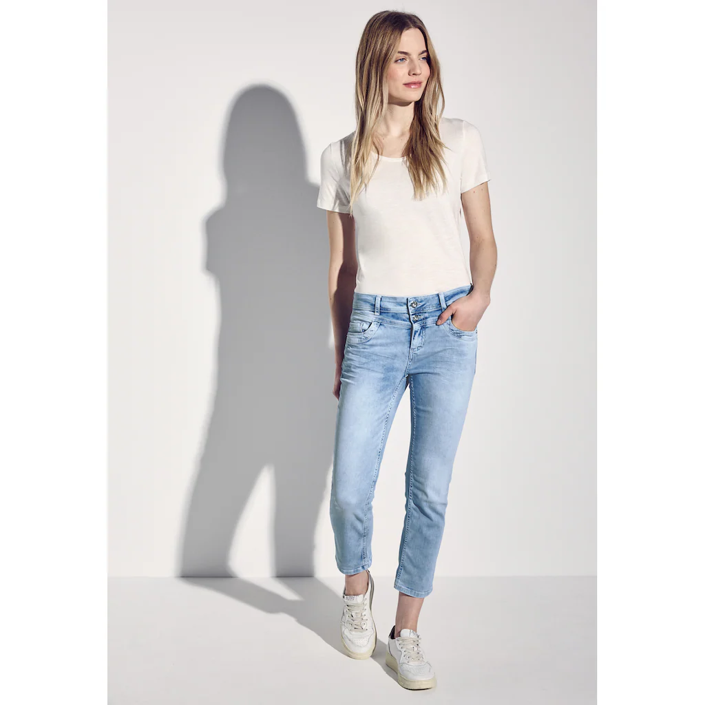 STREET ONE Gerade Jeans 5-Pocket-Style
