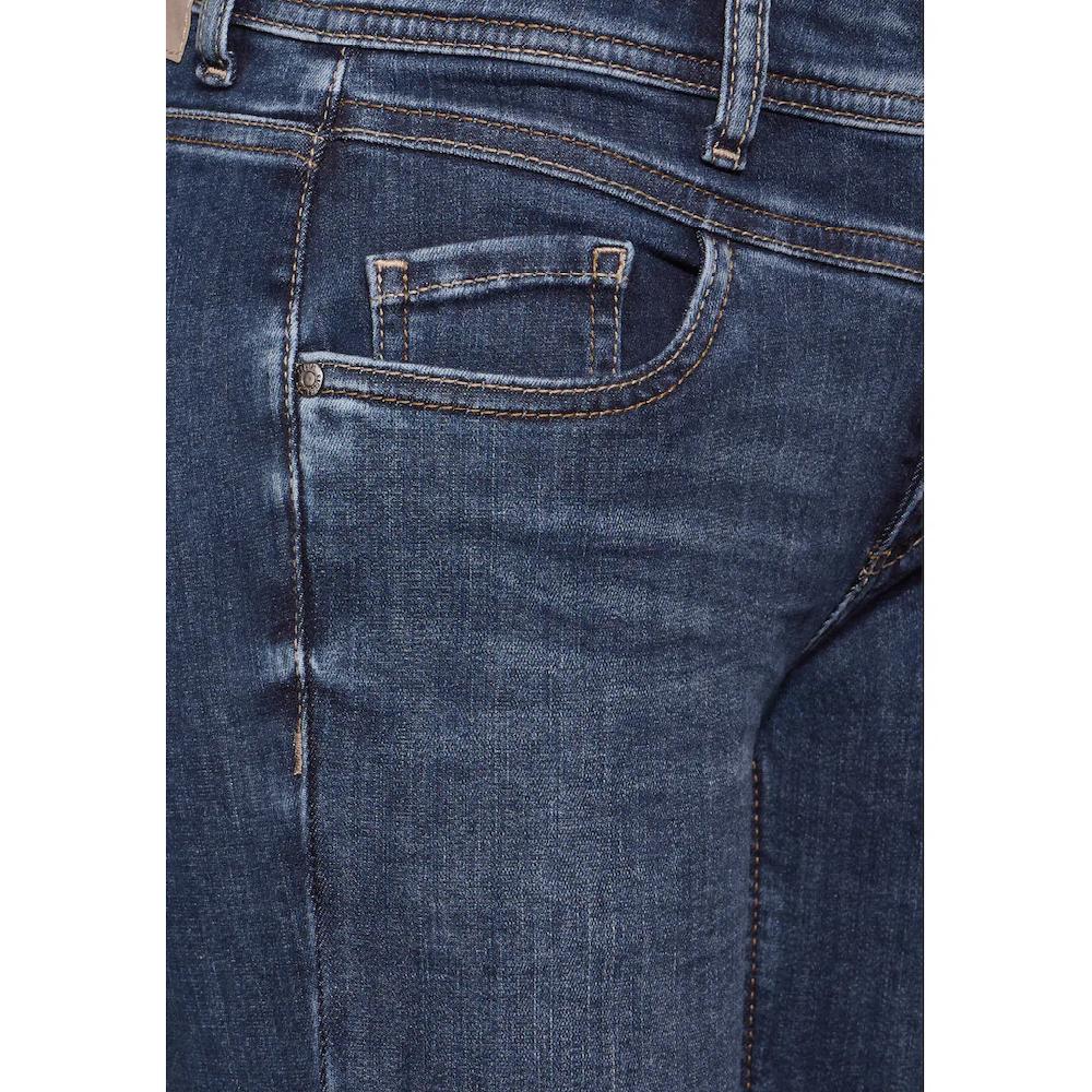STREET ONE Gerade Jeans Middle Waist