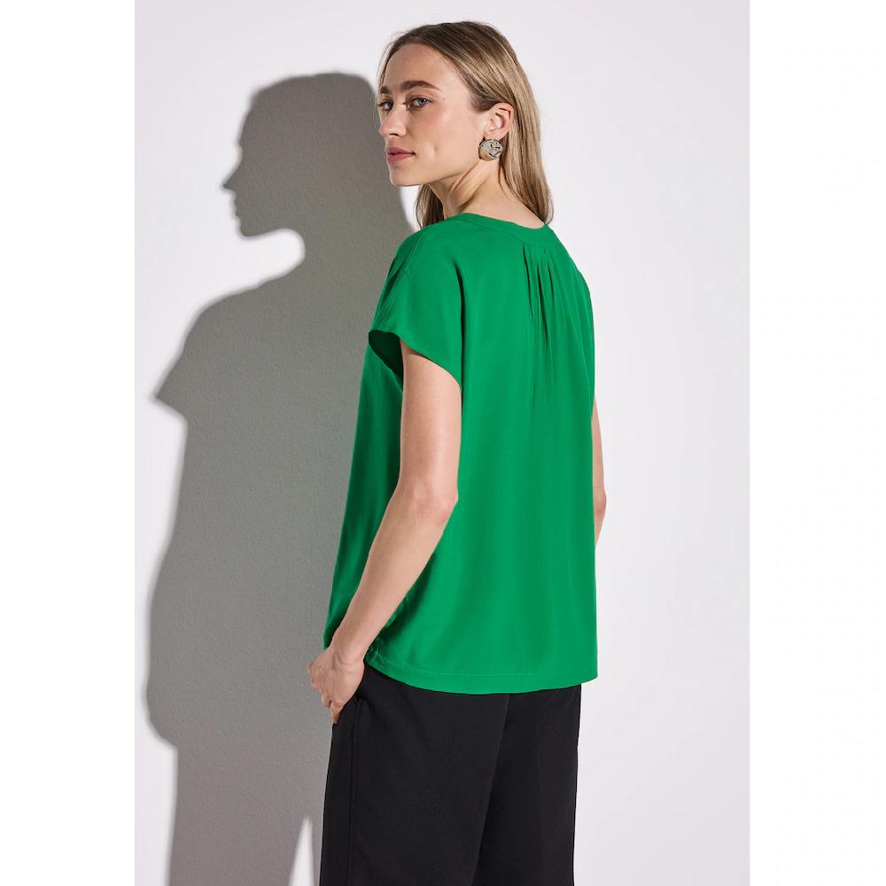 STREET ONE Hemdbluse Aus Softer Viskose