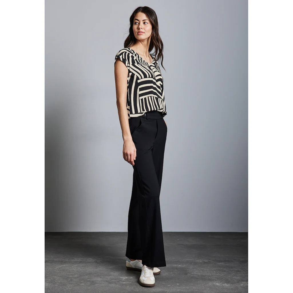 STREET ONE Hemdbluse Aus Softer Viskose