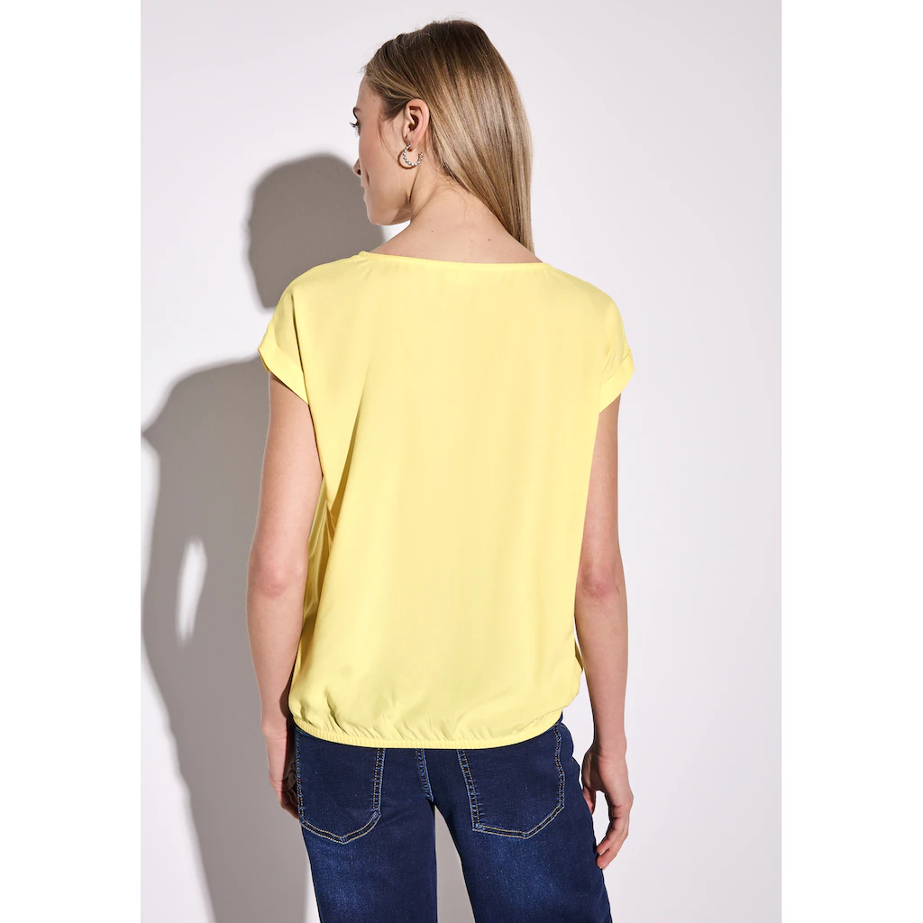 STREET ONE Hemdbluse Aus Softer Viskose