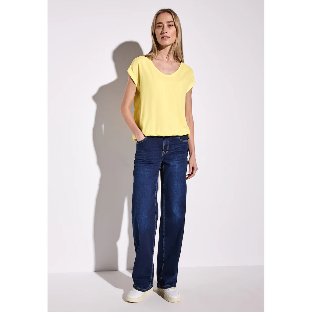 STREET ONE Hemdbluse Aus Softer Viskose