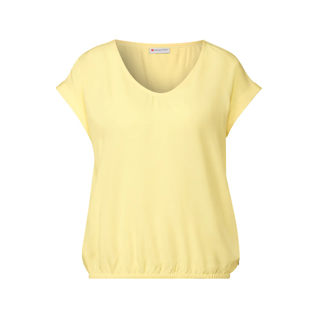 STREET ONE Hemdbluse Aus Softer Viskose