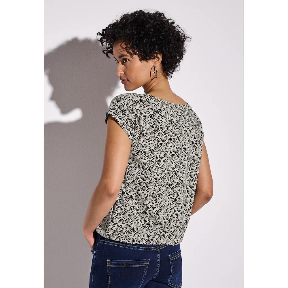 STREET ONE Hemdbluse Mit Rundhalsausschnitt