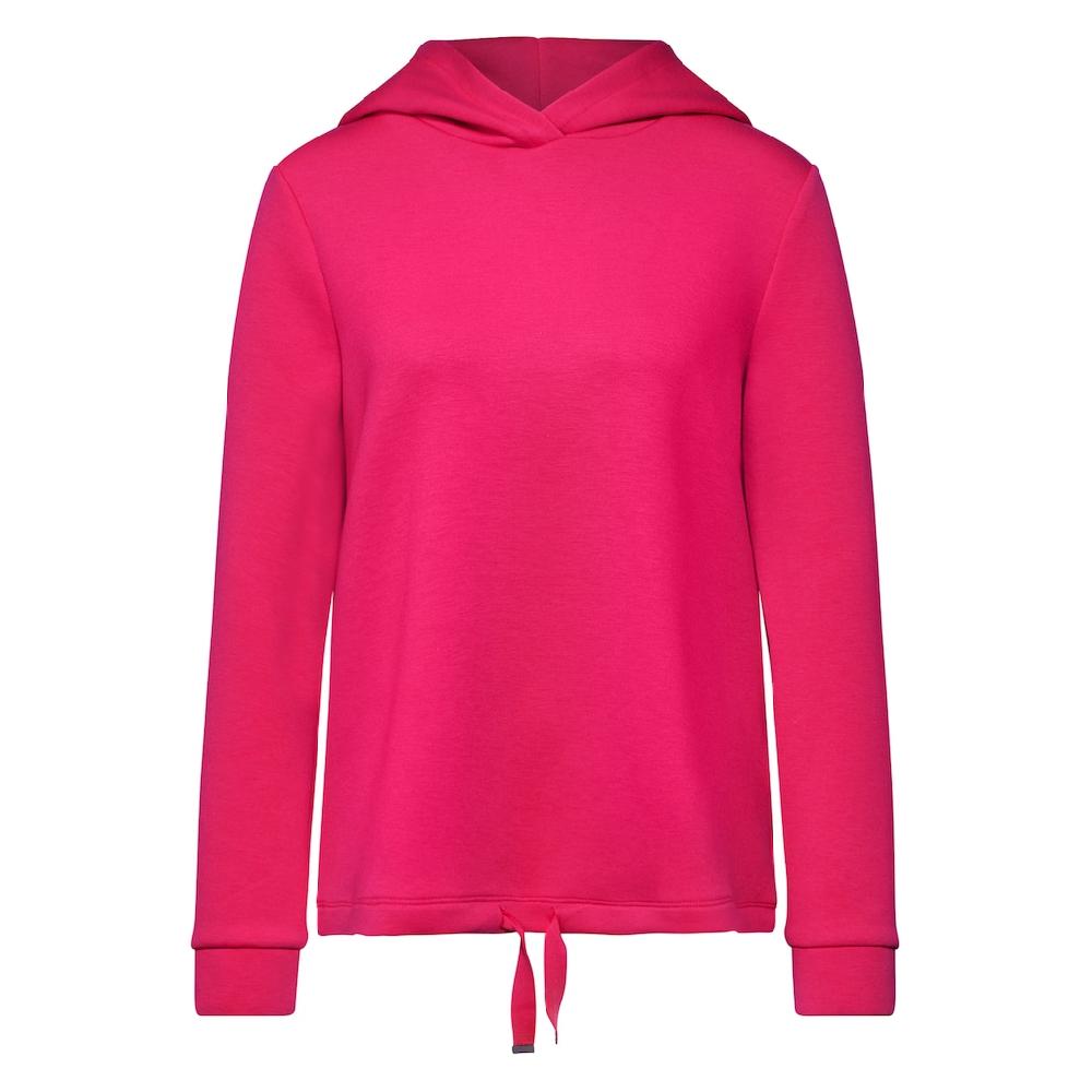STREET ONE Hoodie Mit Elastischem Materialmix