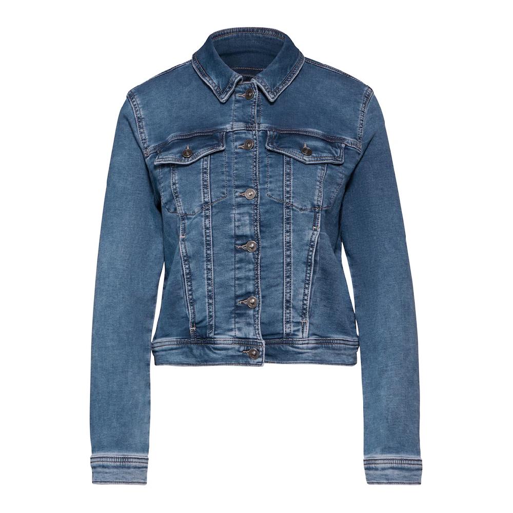 STREET ONE Jeansjacke Ohne Kapuze Mit Brusttaschen