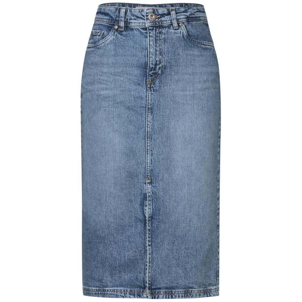 STREET ONE Jeansrock Im Denim Look