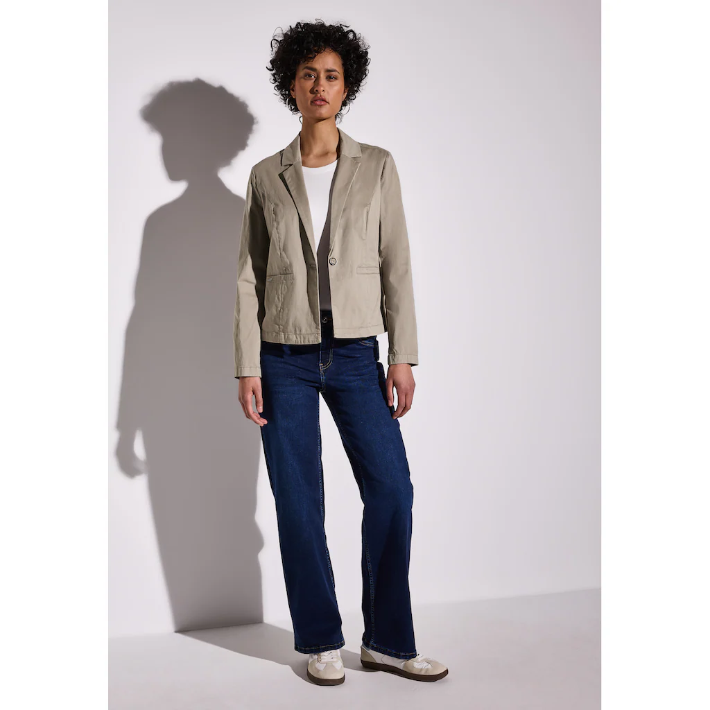 STREET ONE Kurzblazer Mit Reverskragen