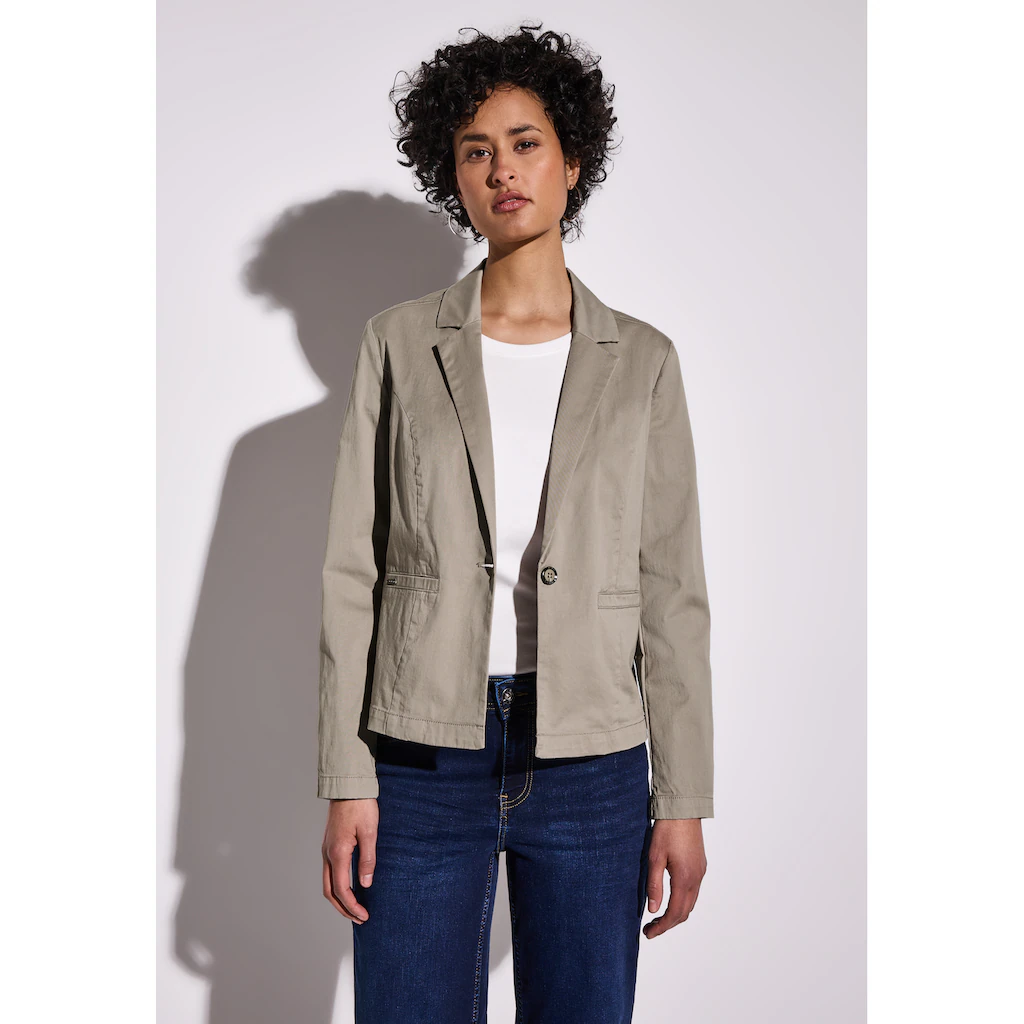 STREET ONE Kurzblazer mit Reverskragen