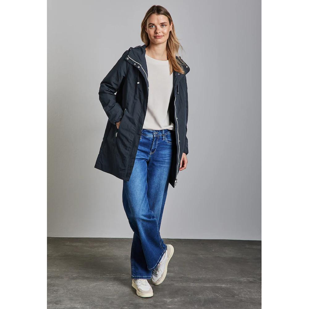 STREET ONE Kurzjacke Mit Kapuze Mit Kapuze