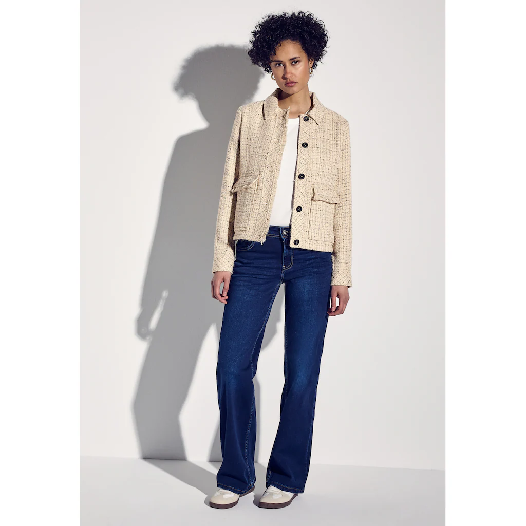 STREET ONE Kurzjacke Ohne Kapuze Mit Aufgenähten Taschen