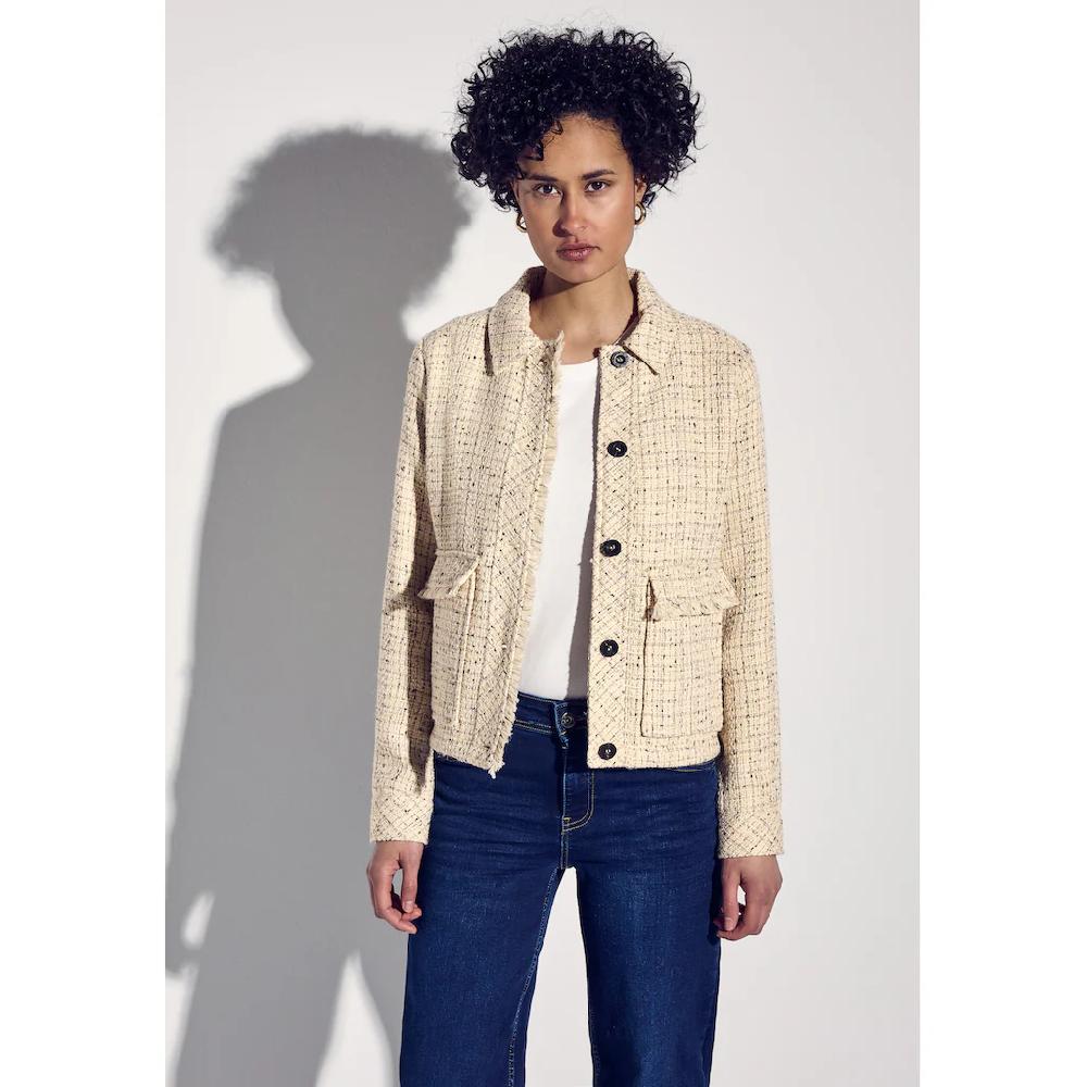 STREET ONE Kurzjacke ohne Kapuze mit aufgenähten Taschen