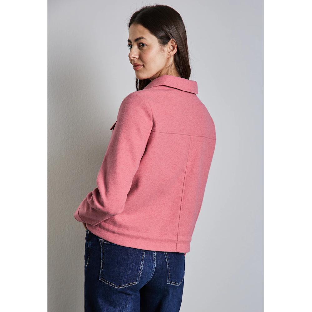 STREET ONE Kurzjacke Ohne Kapuze Mit Tunnelzug Am Saum