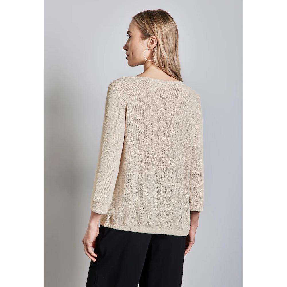 STREET ONE Langarmshirt Mit 3/4 Ärmeln