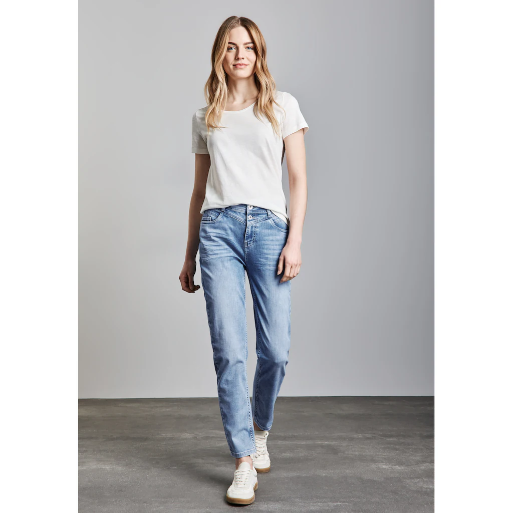 STREET ONE Loose-fit-Jeans 5-Pocket-Style