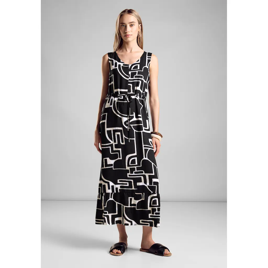 STREET ONE Maxikleid aus Viskose