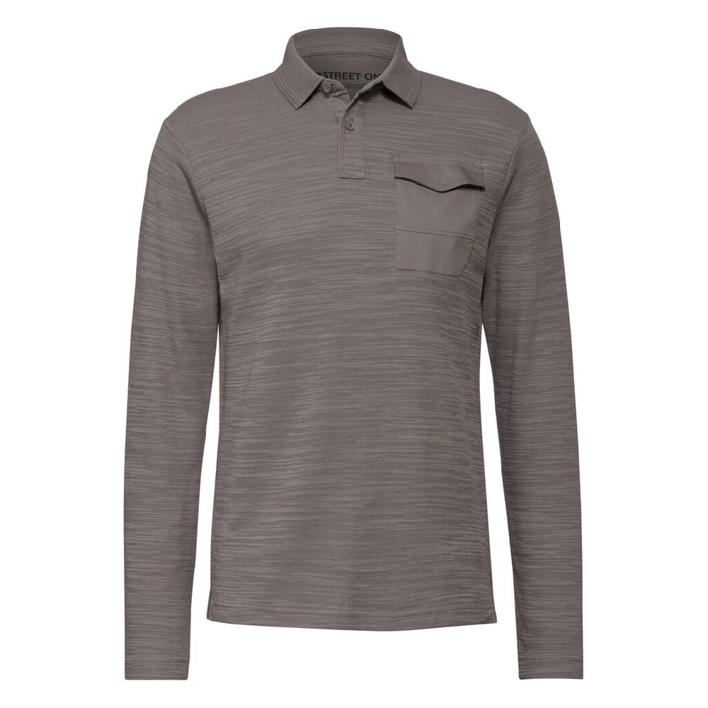 STREET ONE MEN Langarmshirt Mit Brusttasche ▷ Bestellen