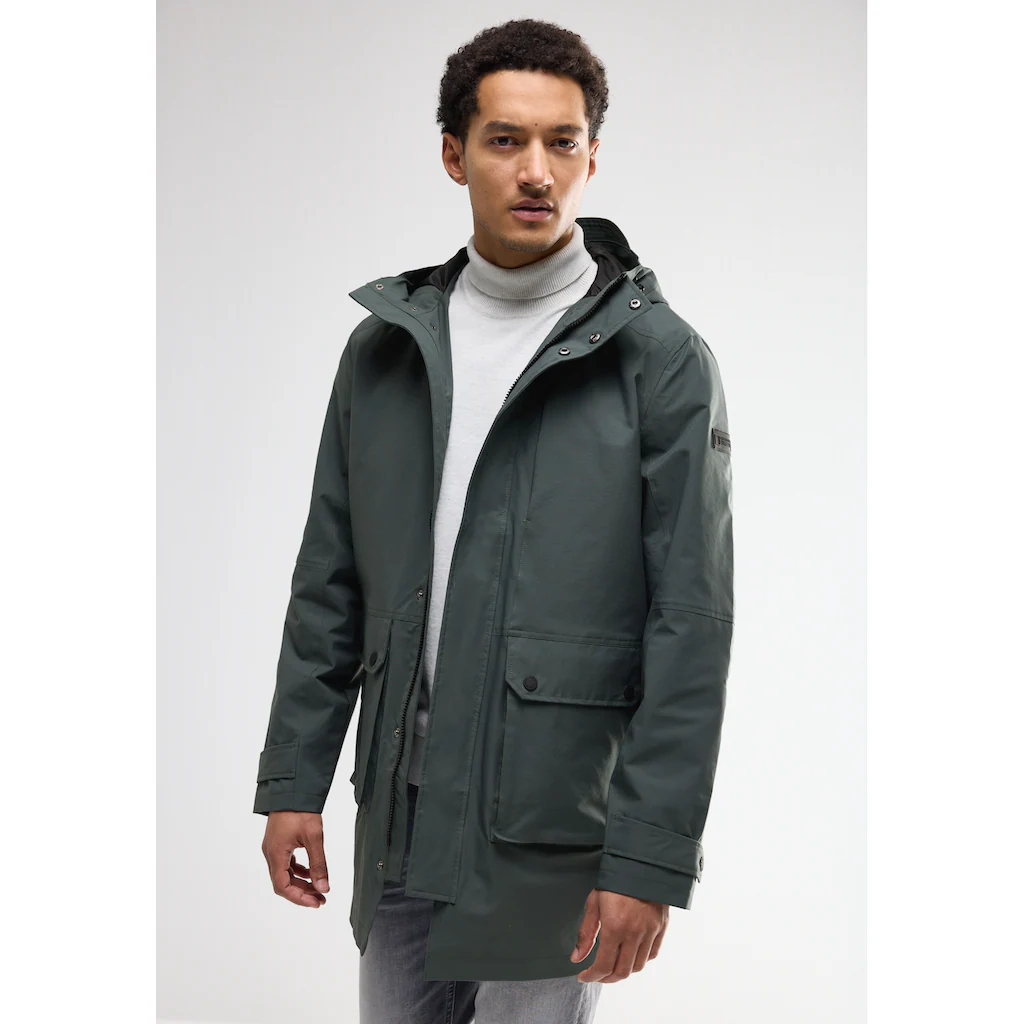 STREET ONE MEN Outdoorjacke mit Kapuze wasserabweisend ▷ kaufen