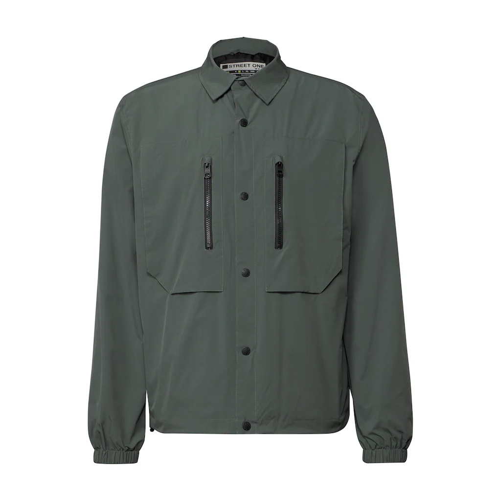 STREET ONE MEN Outdoorjacke Ohne Kapuze Mit Brusttaschen