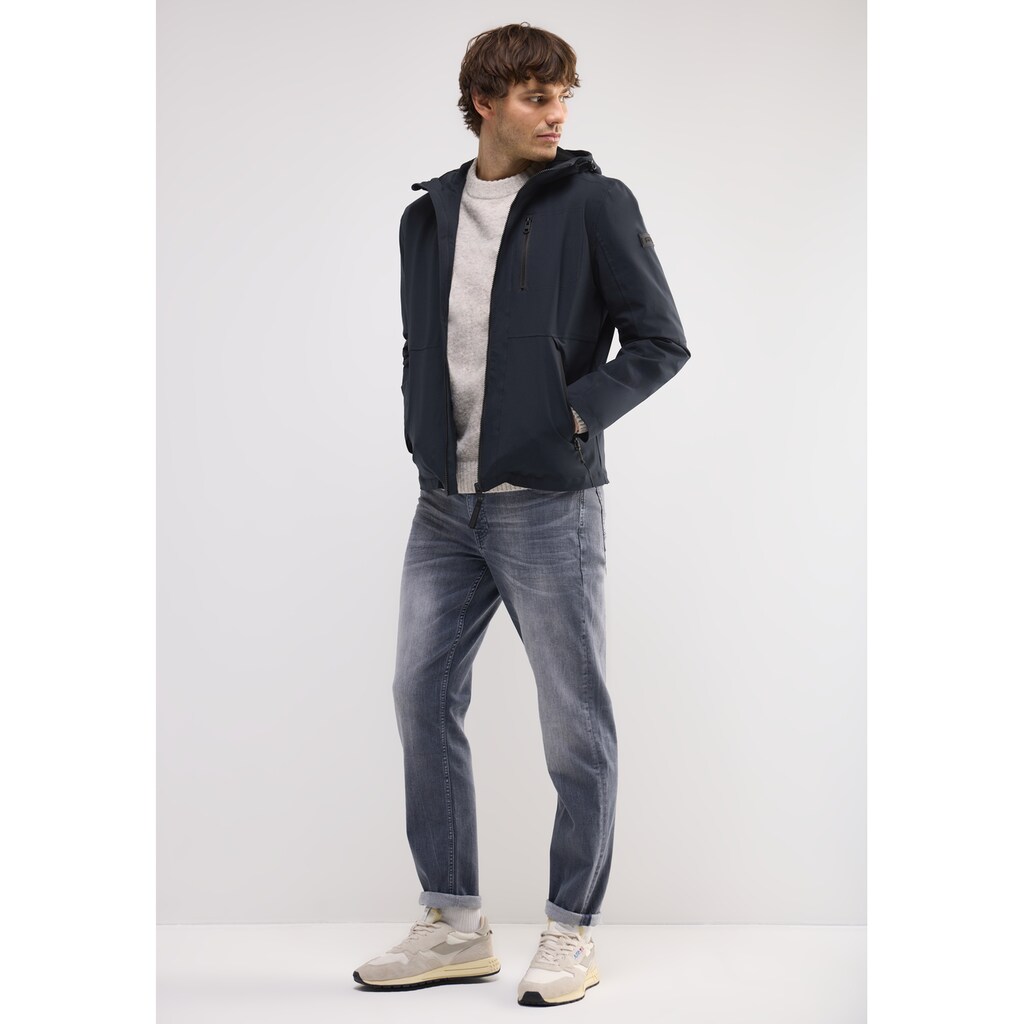 STREET ONE MEN Softshelljacke Mit Kapuze Wasserabweisend ▷ Für