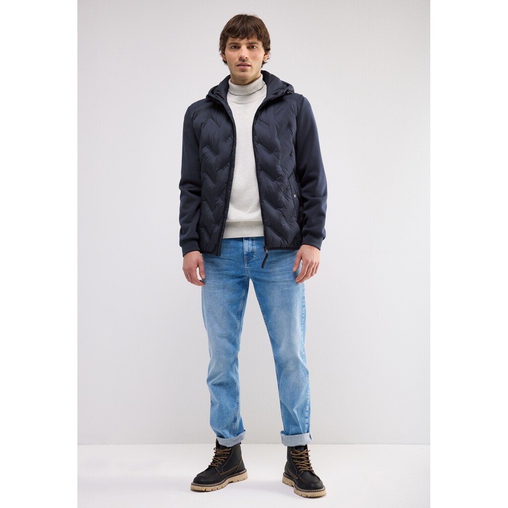 STREET ONE MEN Steppjacke Mit Kapuze Mit Kapuze Mit Tunnelzugband ▷ Bestellen