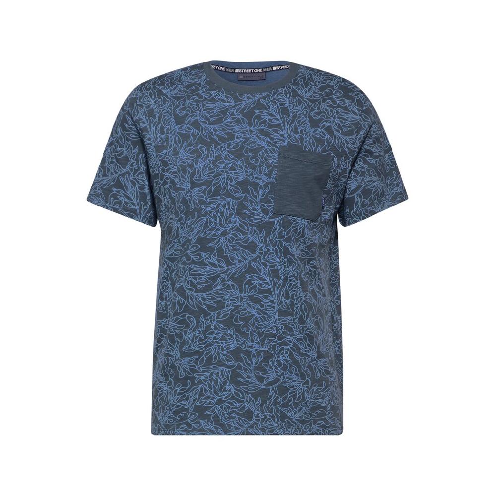 STREET ONE MEN T-Shirt Aus Reiner Baumwolle ▷ Kaufen