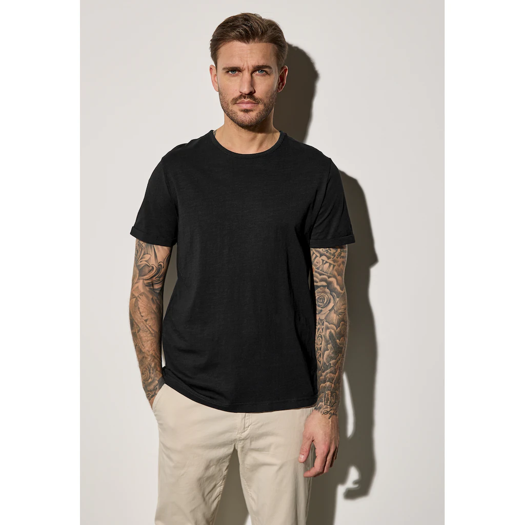 STREET ONE MEN T-Shirt aus reiner Baumwolle