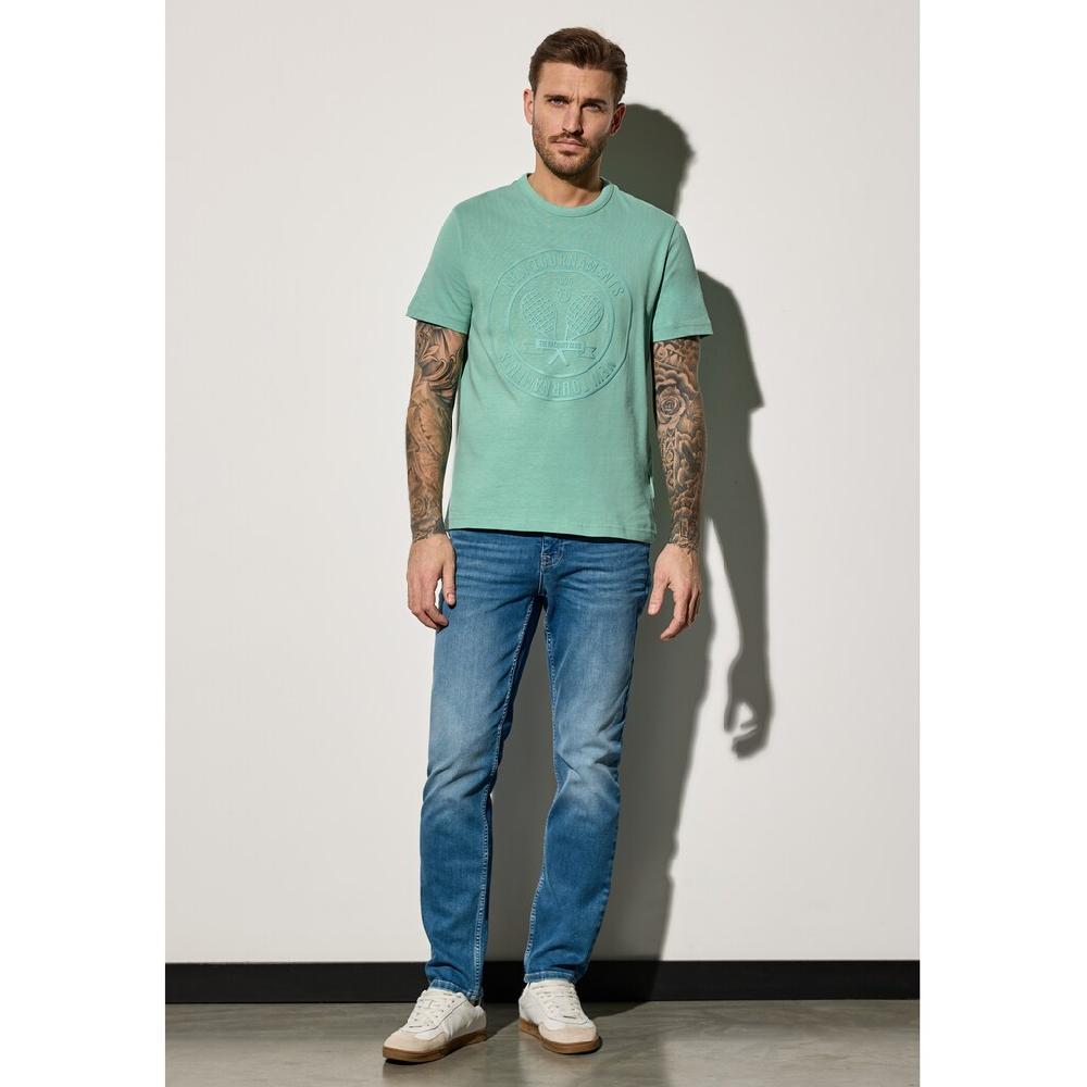 STREET ONE MEN T-Shirt Aus Reiner Baumwolle