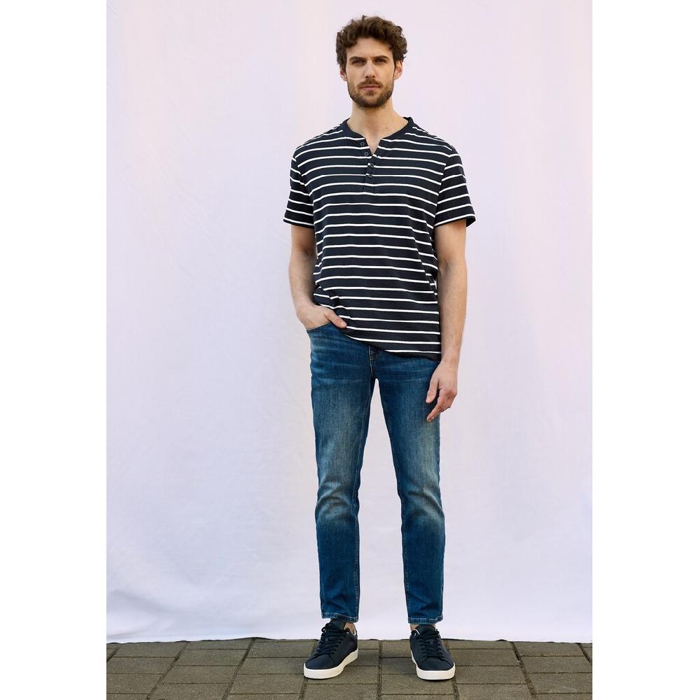 STREET ONE MEN T-Shirt Aus Reiner Baumwolle