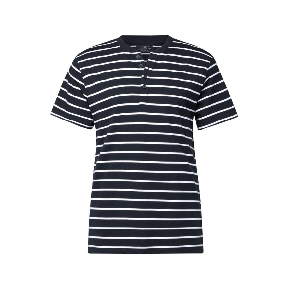 STREET ONE MEN T-Shirt Aus Reiner Baumwolle