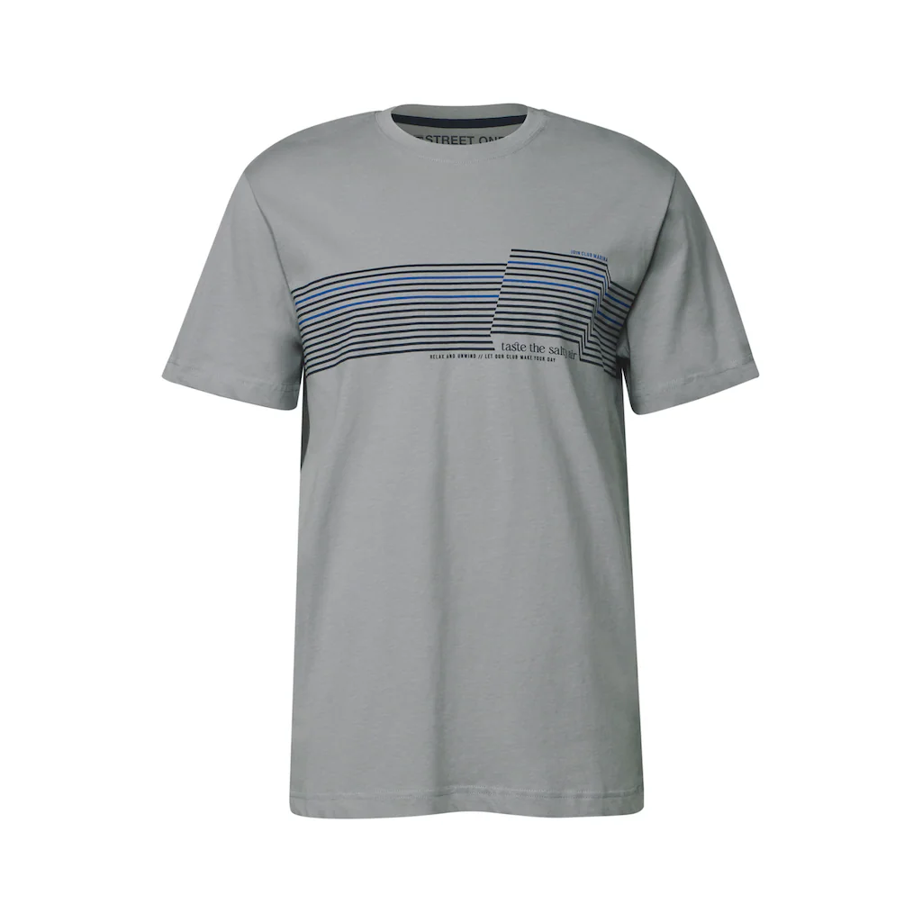 STREET ONE MEN T-Shirt Mit Rundhalsausschnitt