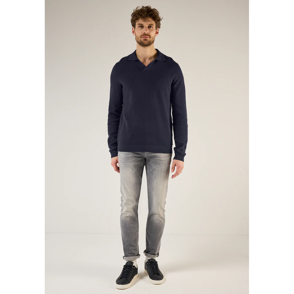 STREET ONE MEN V-Ausschnitt-Pullover Aus Reiner Baumwolle ▷ Kaufen