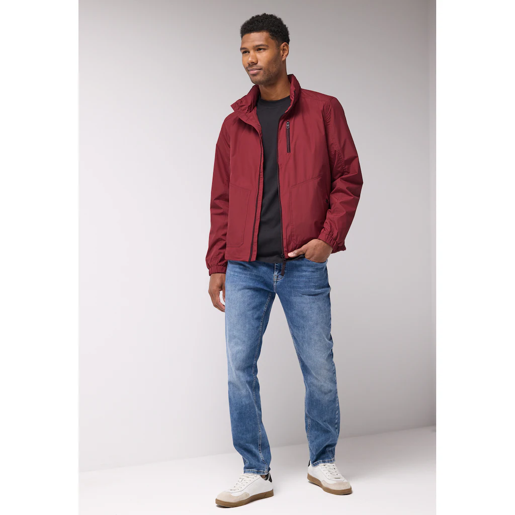STREET ONE MEN Windbreaker Ohne Kapuze Mit Kapuze