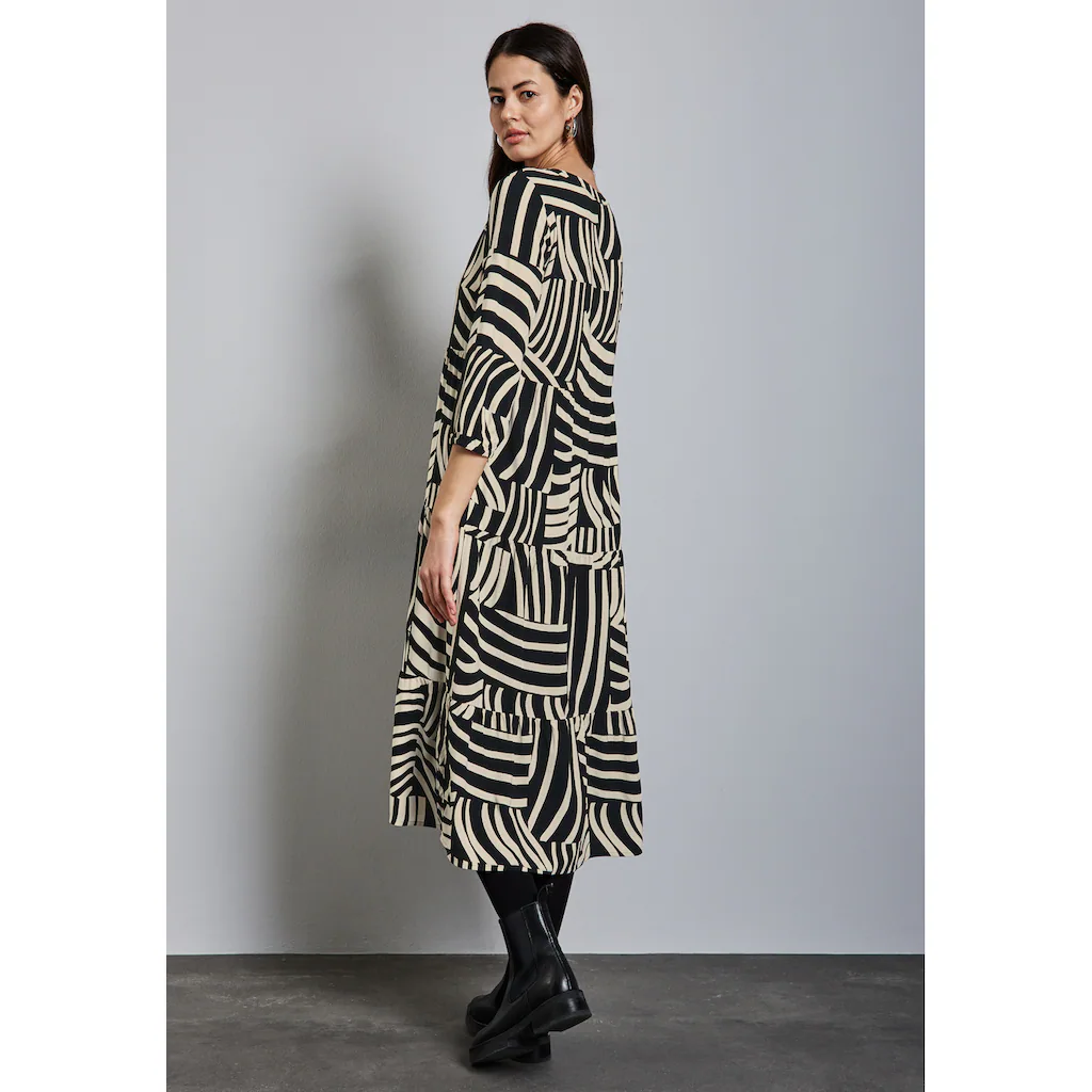 STREET ONE Midikleid Aus Viskose